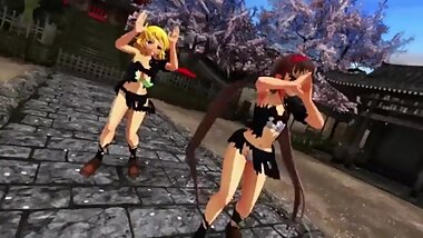 [MMD] R-18 Ryobi Ryona chicas moviles delirantes danadas