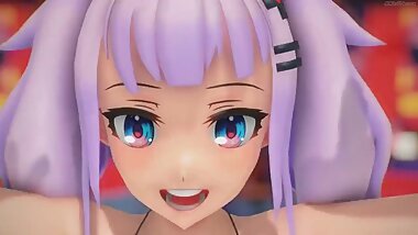 MMD Kaguya Luna Bikini Onegai Darling