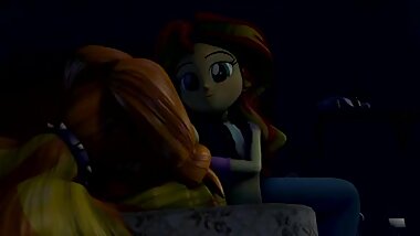 Equestria Girls - Sunset X Adagio - El secreto de Sunset Shimmer CLOP 3D