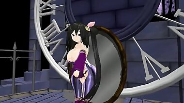 [3D MMD] Ariane Cevaille Reflection Breast Expansion Dance HQ (Rare, Old) by Unknown