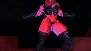 R+ Collide 2 FMG demon Animation