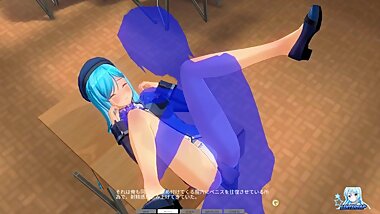 [CM3D2] Admiral blue haired girl