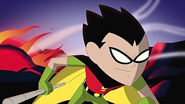 Robin pictures his booty up in 3D