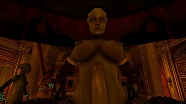 Mass Effect - One Night With...Futa Liara !? (POV)