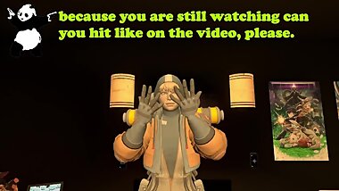 wattson from Apex Legends with Katrin Tequila bouncing the tune in a hole
