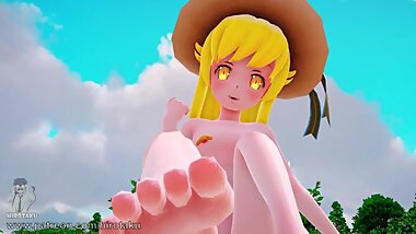 Shinobu Oshino ?Foot Femdom?