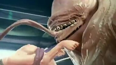 Huge Alien Monster Fucking Girl