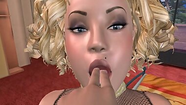 Animation Klub17 3dSexvillaJjerk Off series 1 Blonde Cum