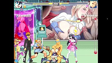 Having fun ,sex and fighting in this horny M.U.G.E.N. version. Funny too.