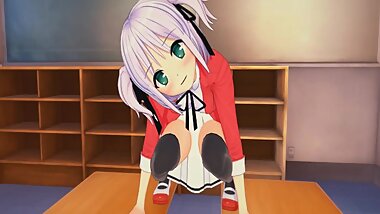 (3D Hentai)(Bludgeoning Angel Dokuro-chan) Sex with Dokuro Mitsukai