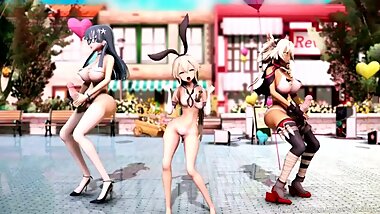 [MMD] Futa Dance 3 - Birdway