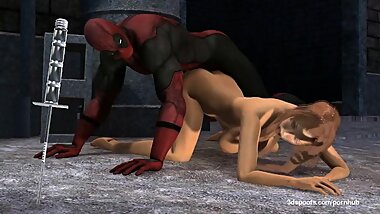 Deadpool and Jean - What Scott Don't know wont hurt.