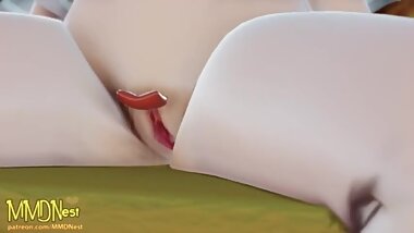 [MMD] R-18 intimate moment (Licking - Dildo)