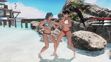Catfight - Momiji vs Tamaki