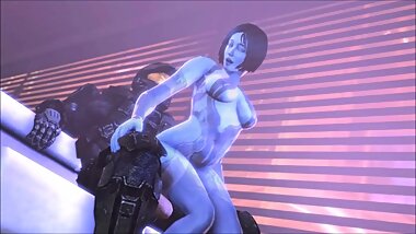 Cortana riding Chief