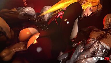 SAMUS ARAN VS MONSTER SFM