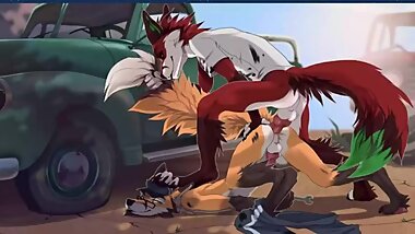 Fox mechanic yiff