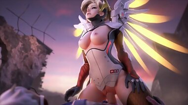 Mercy Fuck with Soldier Quality Version for long Fap Full HD