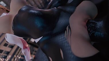 3D Alien Fucking Girl