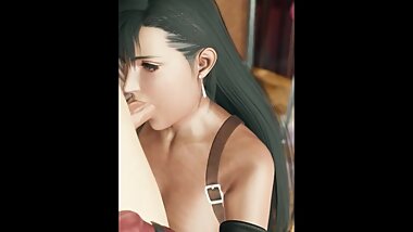 Tifa Lockhart Blowjob