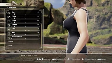 SC6 - School Swimsuit Breast Expansion