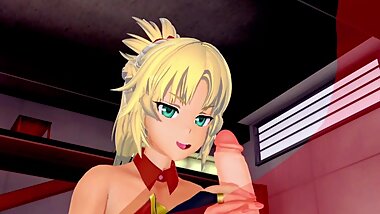 Mordred fate grand order 3d hentai