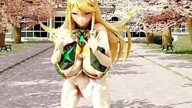 [MMD] R-18 Tenes de color - Mythra