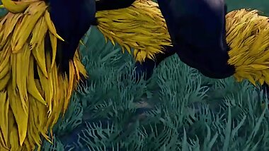 [SFV NUDEMOD] Akuma VS Blanka (+18)