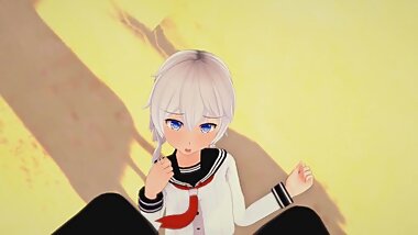 (3D Hentai)(KanColle) Sex with Hibiki