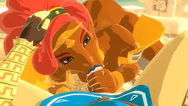 3D Urbosa & Link from The Legend of Zelda: Breath of the Wild BJ by Nodu