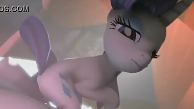 Rarity's new toy