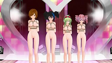 3D MMD - Uchouten Love - Bondage Dance