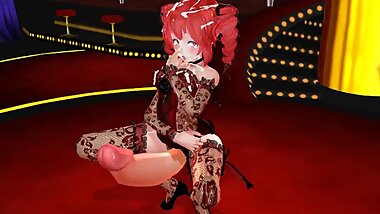 3D MMD Futa Dance