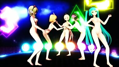 [MMD] R-18 kimagure Mercy - MIKU, LIN, GUMI, DEFOCK, HAKU