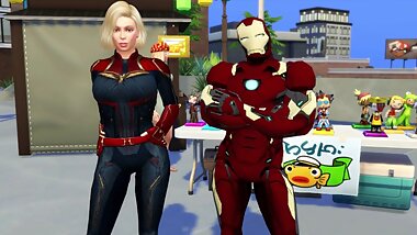 Captain Marvel Fucked By Iron Man Marvel Porn