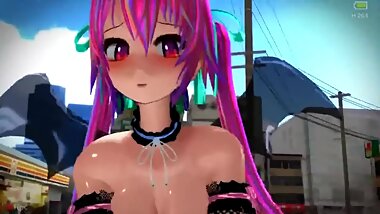 3d mmd demonica hentai