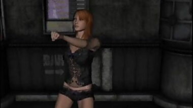 3d stripper getting nasty on the dance floor