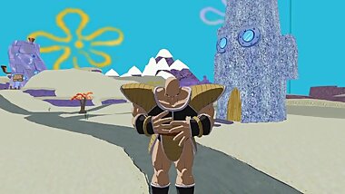 nappa from dragon ball z singing down soho