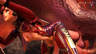 3D CENTAUR FUCKS GIRL IN DEEP PENETRATION