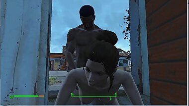 Porn Fallout 4. Fucked right on the doorstep of the house. ADULT mods