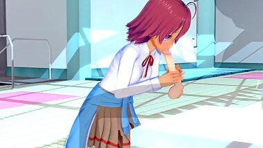 Takemoto Uruka - We Never Learn / Bokuben - 3D Hentai