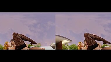 ZeldaТs Getaway Break oustide Fucking - 3d vr porn movies