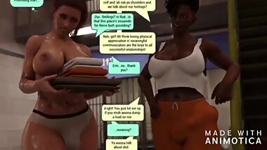 3D Comic: The New Prison Bitch 2