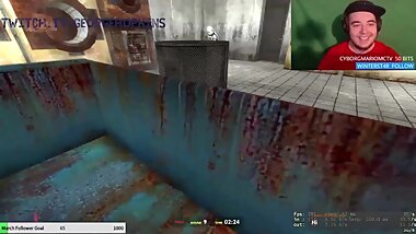 Hot Gamer guy PLAYS VIDEO GAMES and STREAMS ON TWITCH