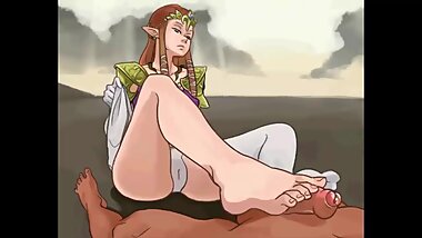 Animated Footjob Joi Edging and Cum Countdown