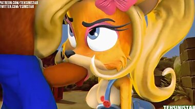coco bandicoot and crash bandicoot oral