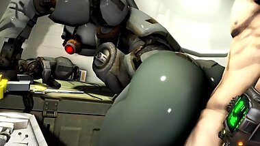 My best assaultron gif collection