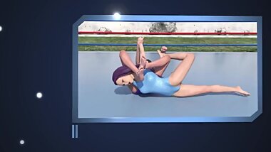 3D Anime Wrestling March 2020