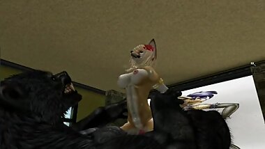 Vixen and Big Wolfy