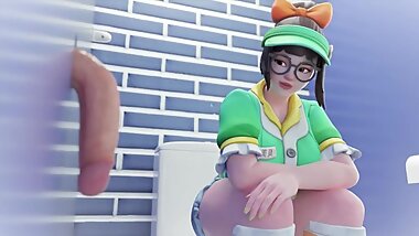 Overwatch - Mei and the Gloryhole
